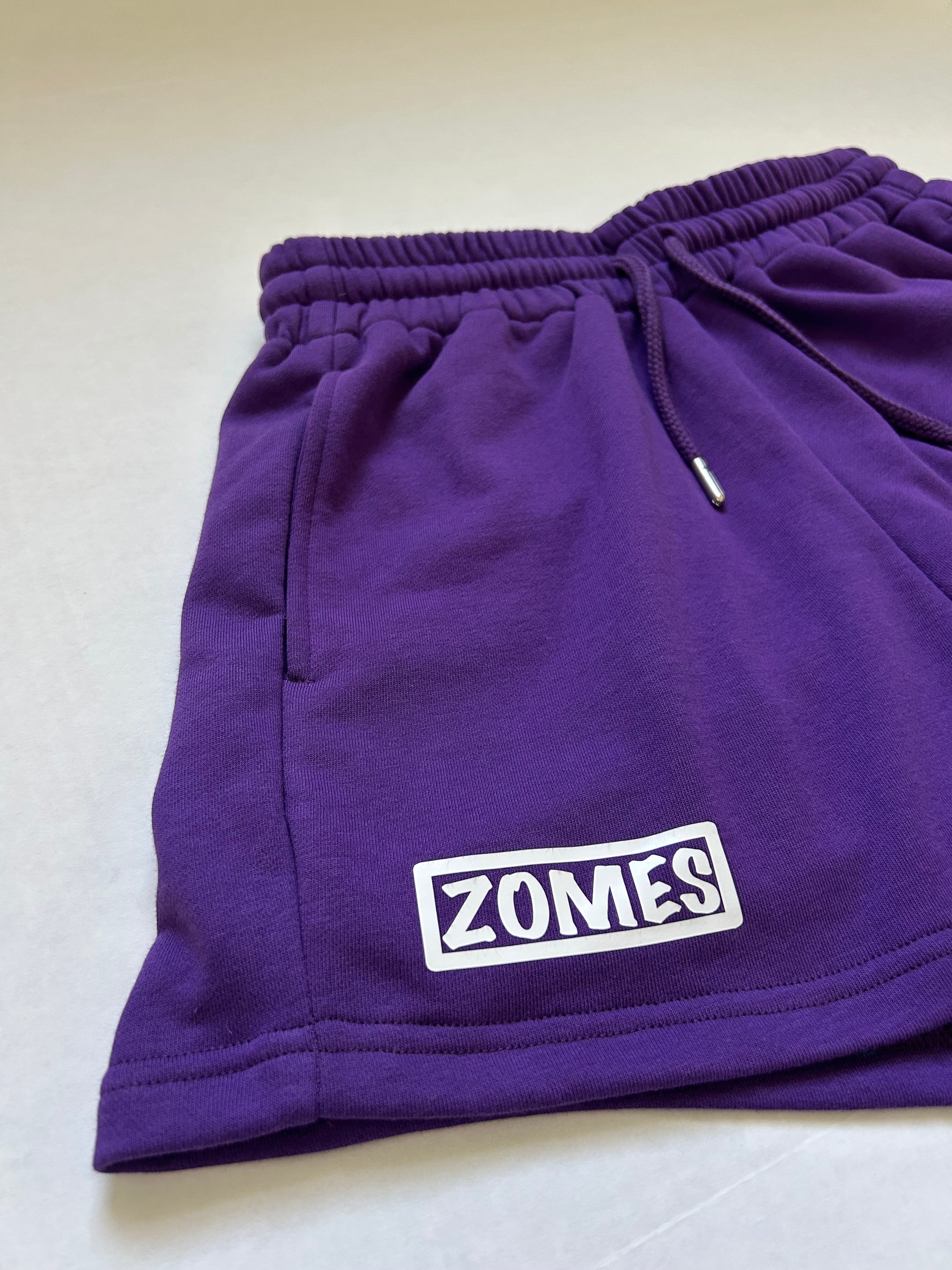 Staple “ZOMES” Shorts in Purple