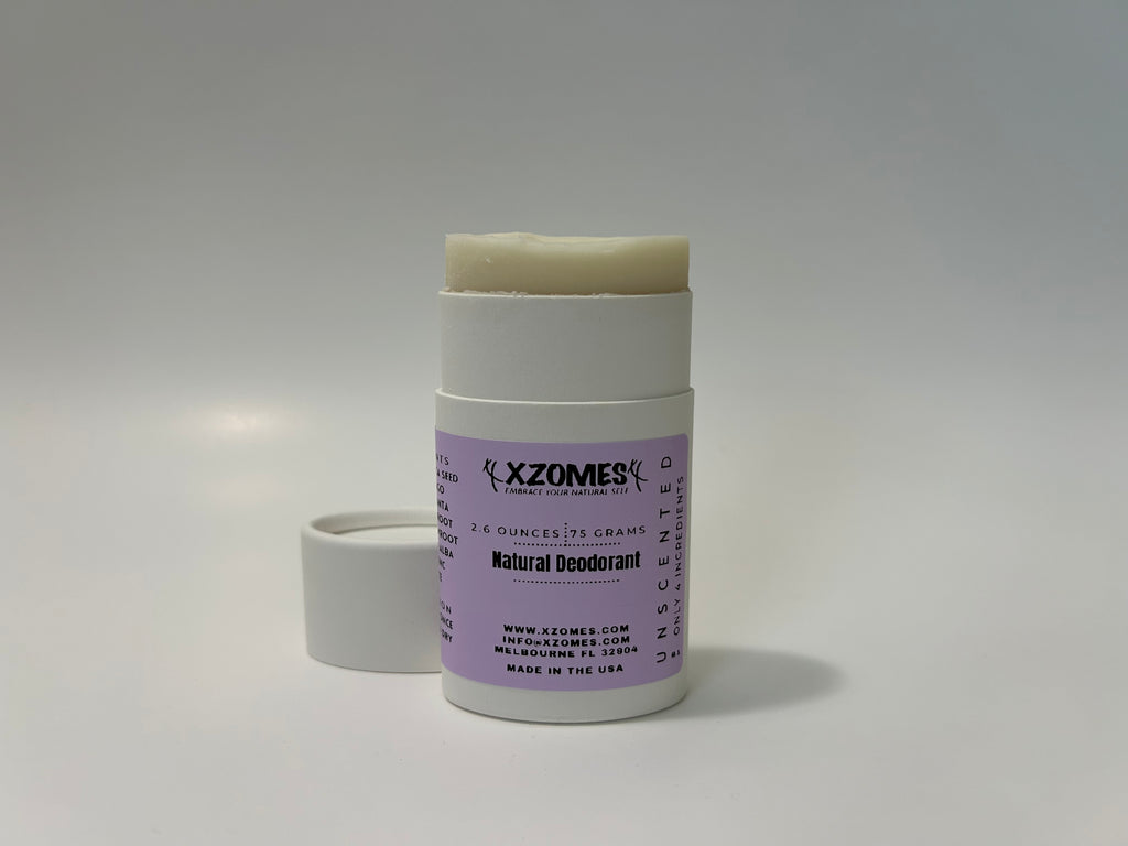 The Simplest Deodorant - Natural - Unscented - 4 Ingredients - 75 Grams