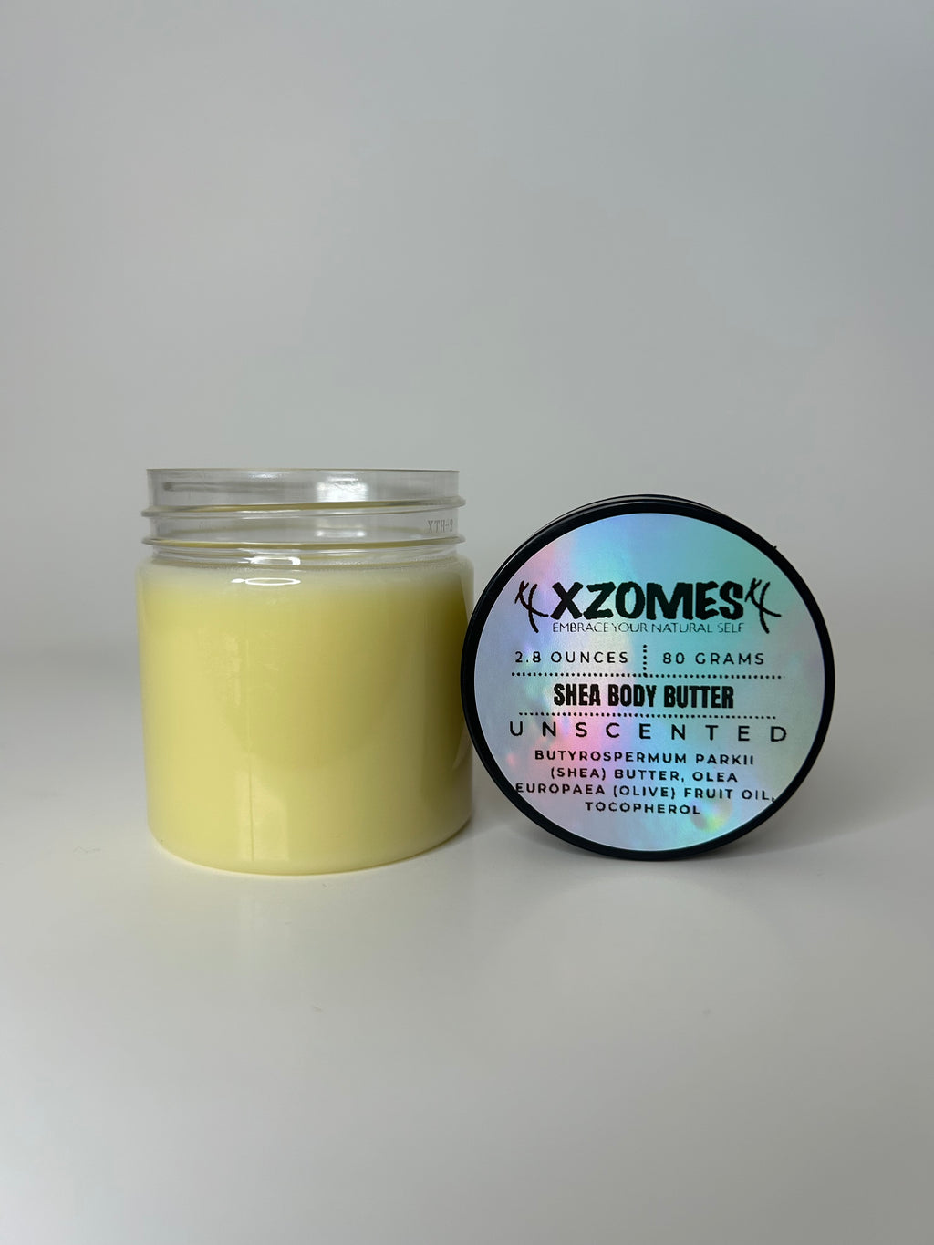 The Simplest Shea Body Butter - Natural - Unscented - 3 Ingredients - 80 Grams